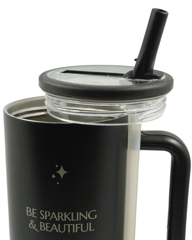 Thermobecher 1.1L Night Black - Accessories von BIUTICS bei Beautystore Schweiz