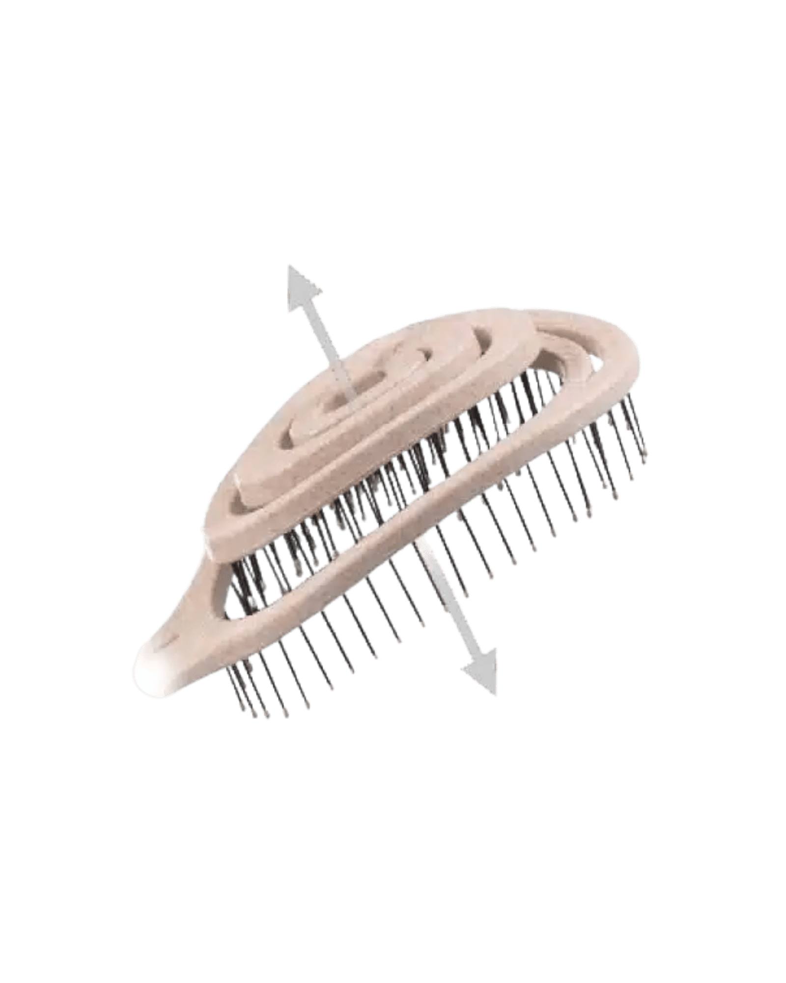3D Haarbürste mit flexiblem Bürstenkopf – türkis - Tool von BIUTICS bei Beautystore Schweiz