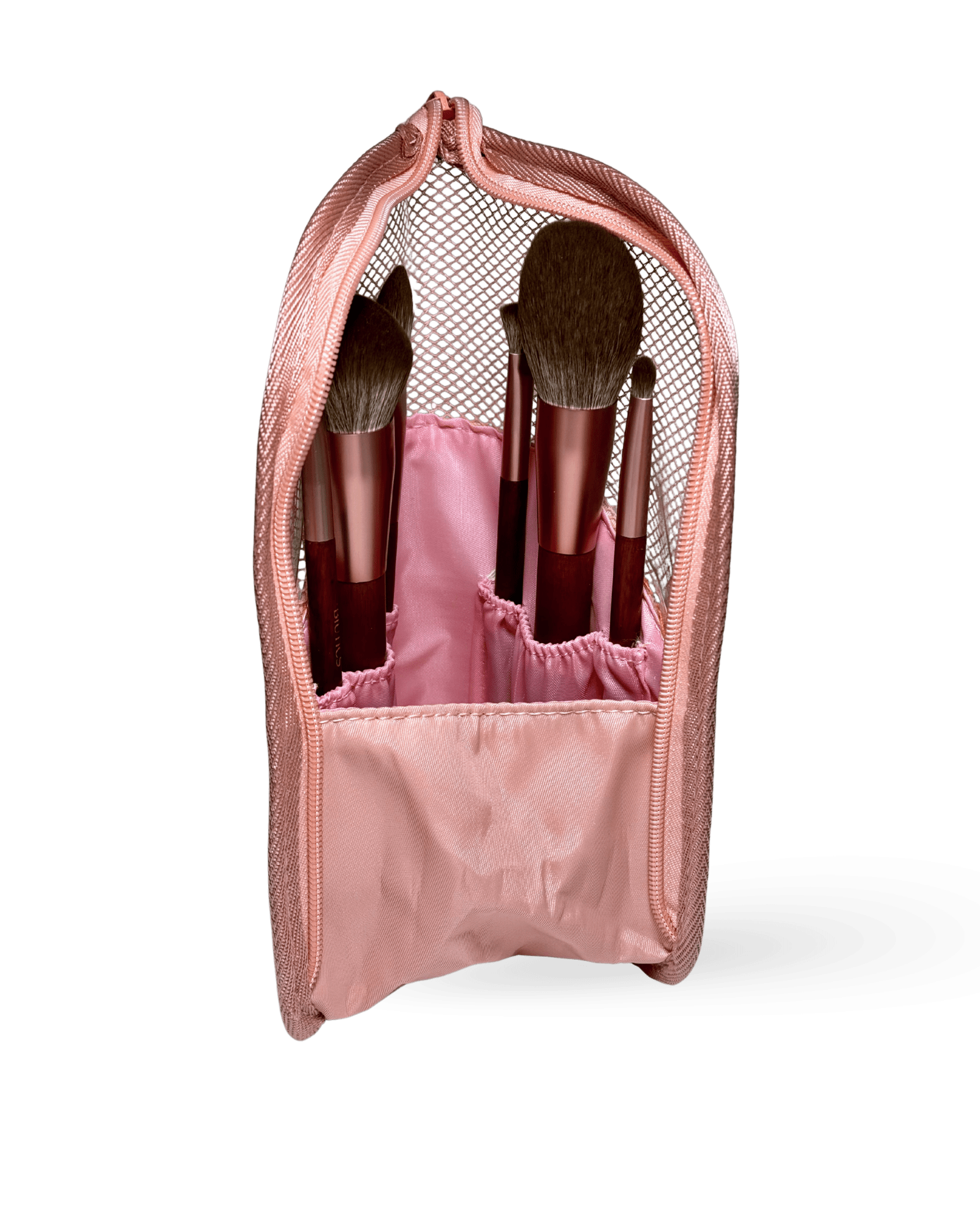 6-teiliges Make-up Pinselset – Profi Qualität Rosé Gold - Tool von BIUTICS bei Beautystore Schweiz