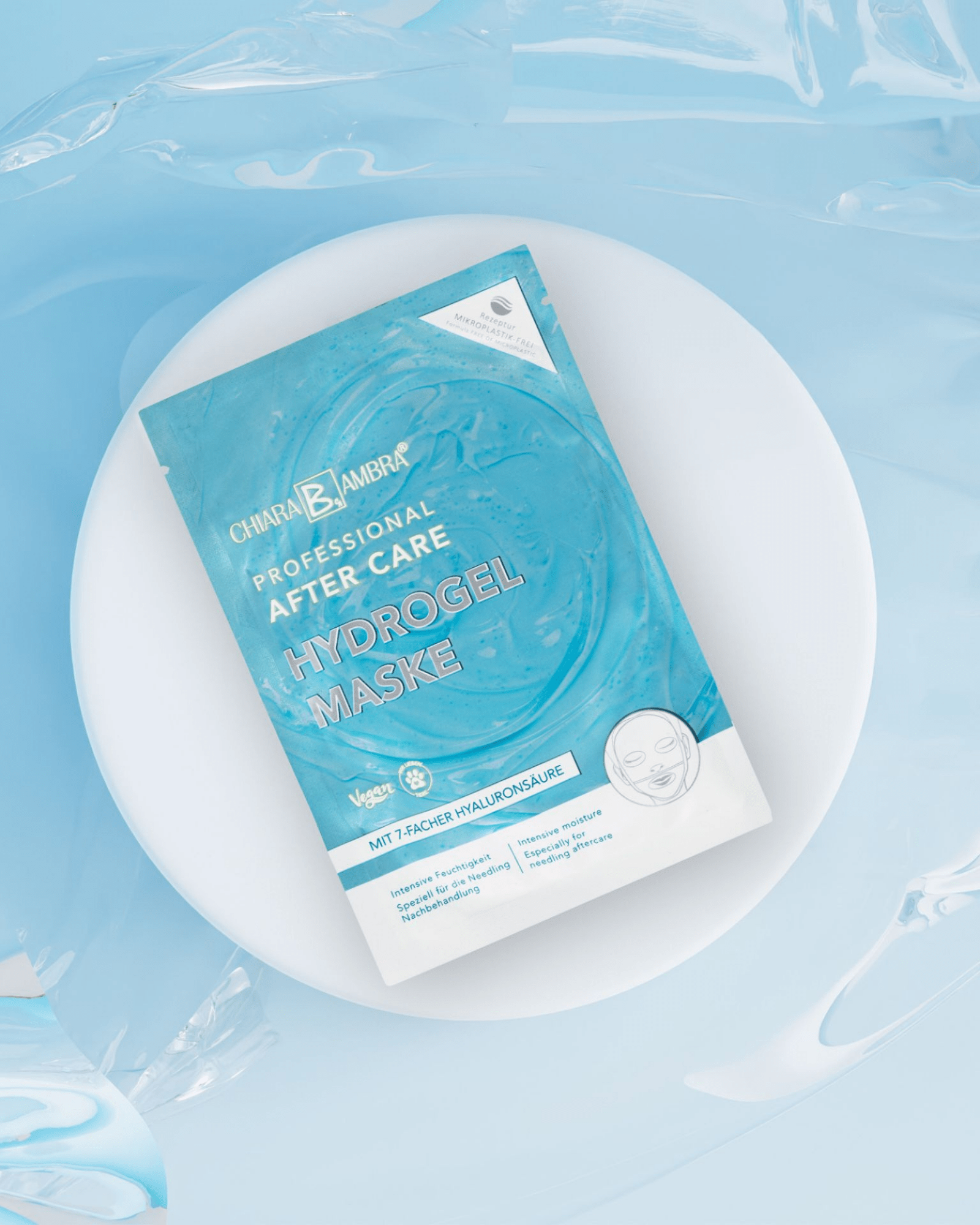 Professional Hydrogel Gesichtsmaske mit 7-facher Hyaluronsäure - Gesichtspflege von Chiara Ambra bei Beautystore Schweiz