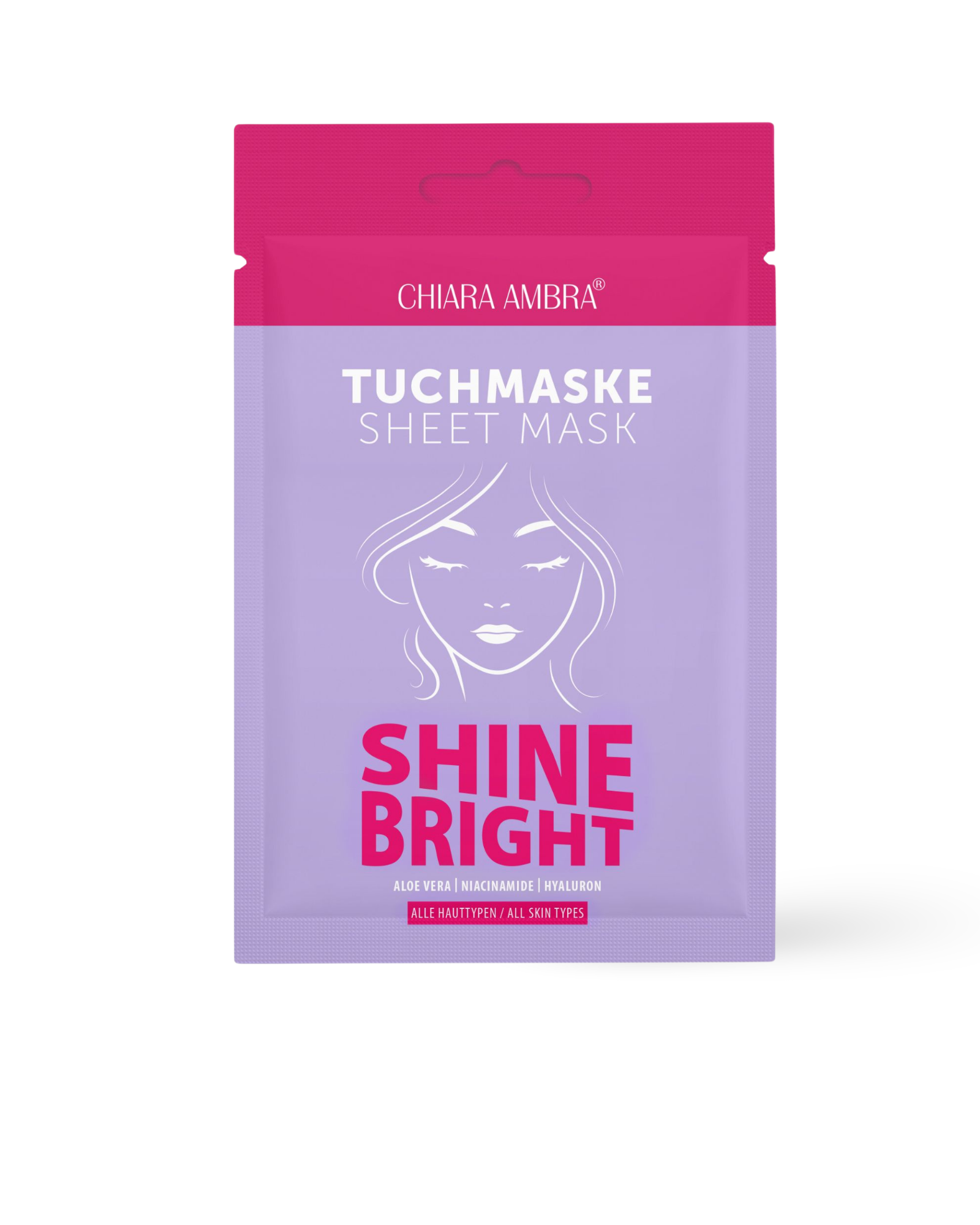 Shine Bright Tuchmaske