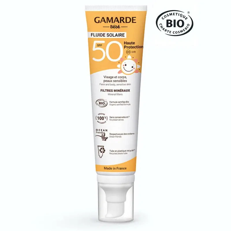 Fluide Solaire SPF 50 Bébé von Gamarde