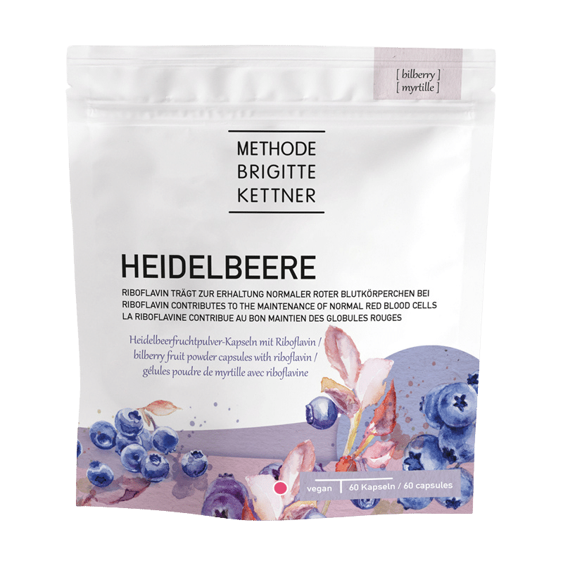 MBK Nutricosmetics – Heidelbeere 60 Kapseln - Supplements von Methode Brigitte Kettner bei Beautystore Schweiz