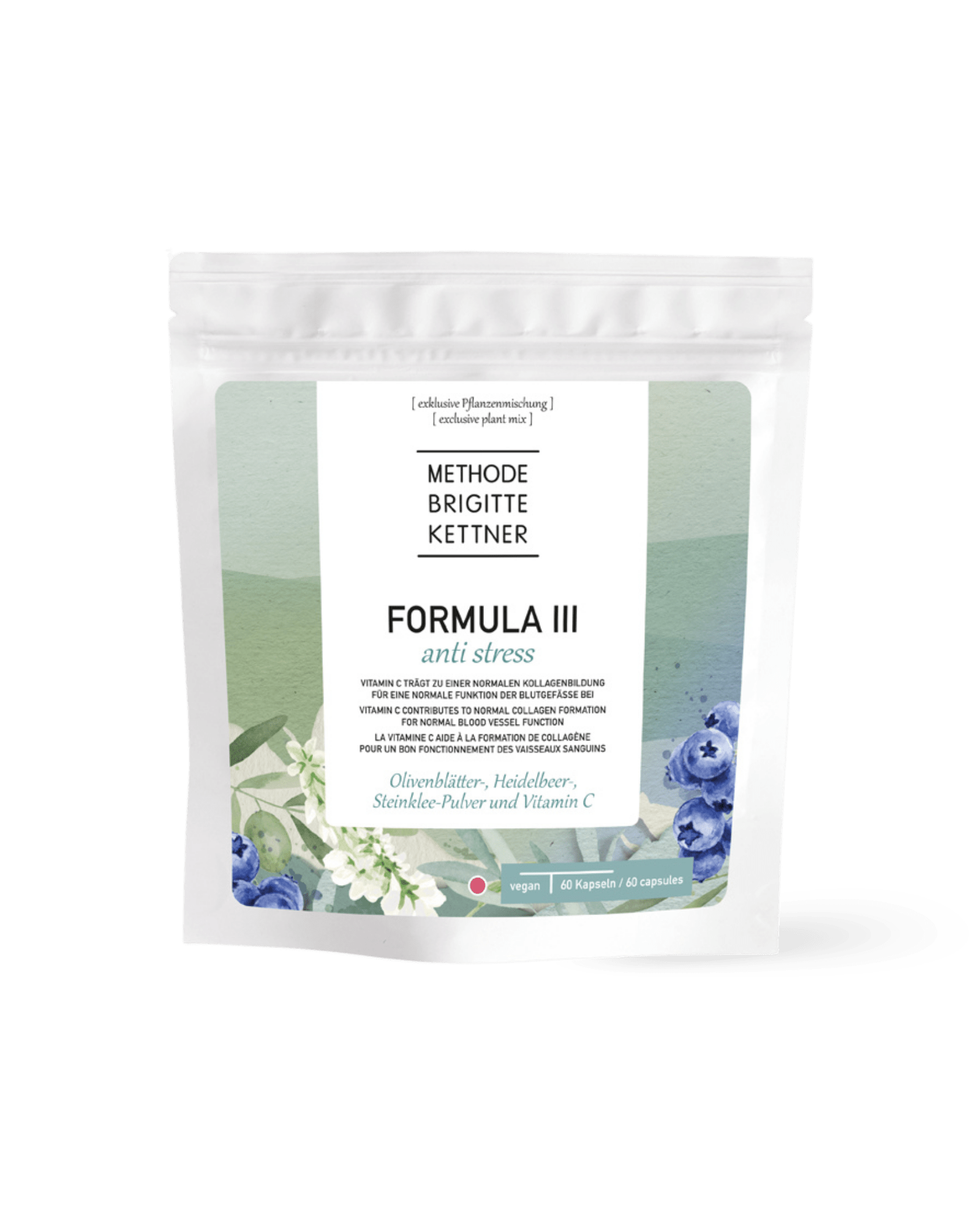 Formula III Pure Balance - 60 Kapseln – Nutricosmetics - Supplements von Methode Brigitte Kettner bei Beautystore Schweiz