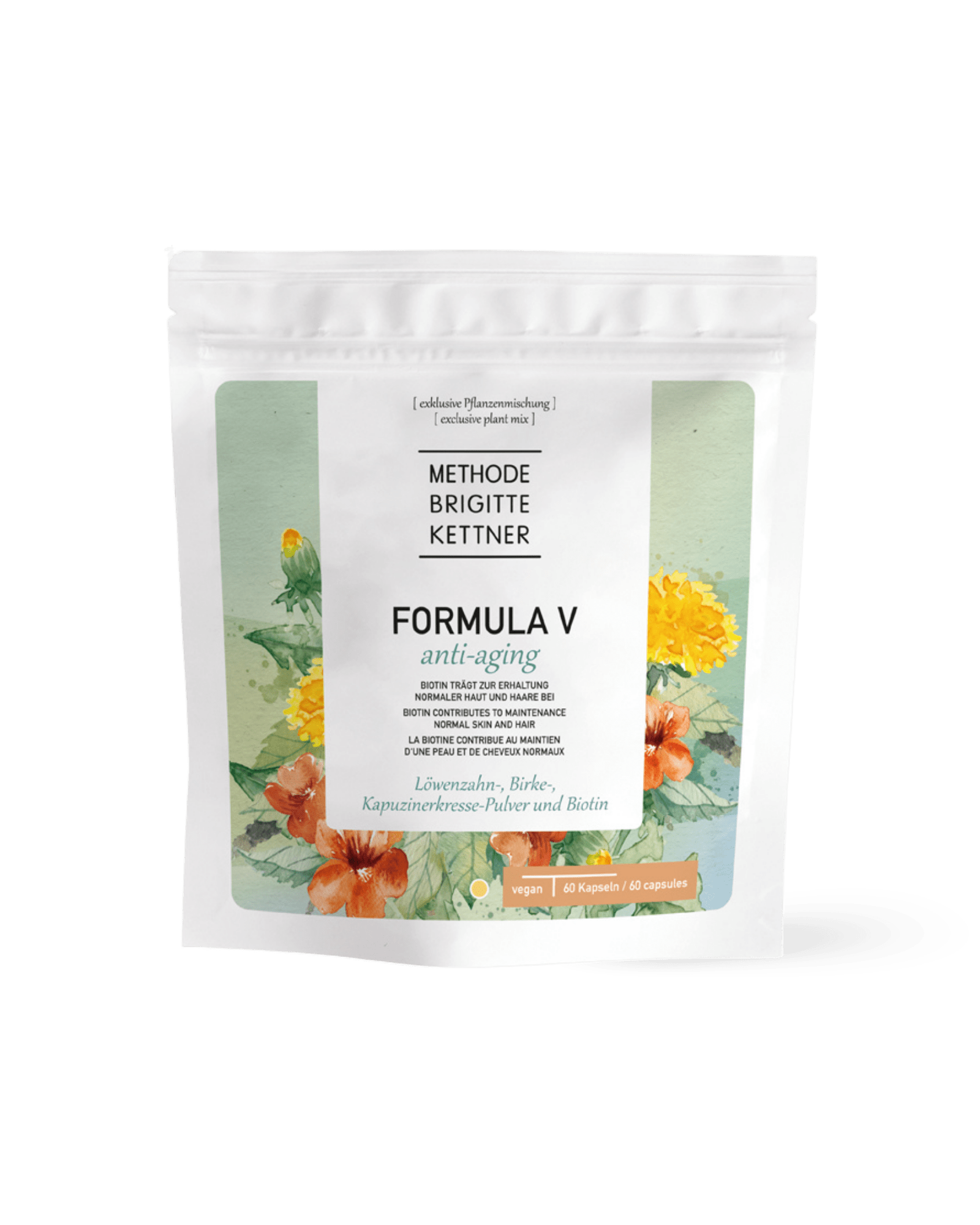 MBK Nutricosmetics – Formula V Anti-Aging - 60 Kapseln - Supplements von Methode Brigitte Kettner bei Beautystore Schweiz