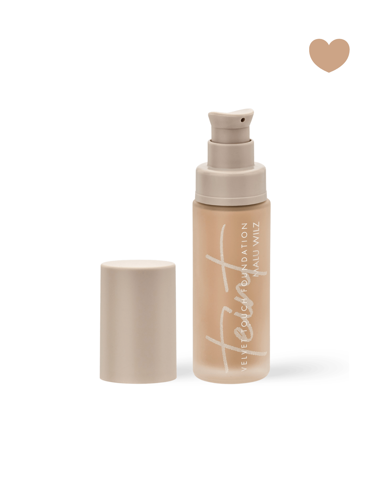 Malu Wilz Teint – Velvet Touch Foundation Sand Rosé Cake No 3 - Make-up von Malu Wilz bei Beautystore Schweiz