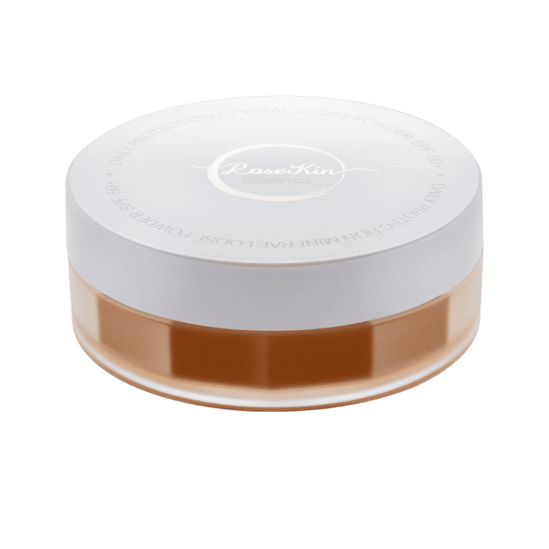 RoseKin – Mineral Loose Powder SPF 50+ MEDIUM - Make-up von RoseKin Cosmetics bei Beautystore Schweiz