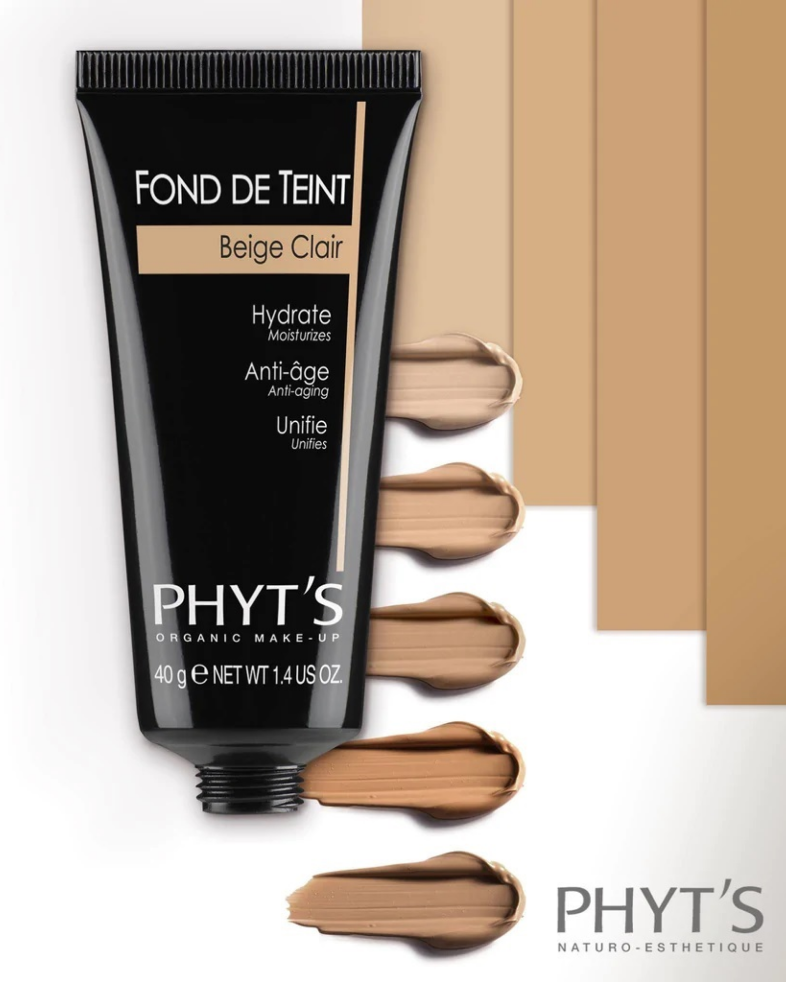 Phyt's Organic Make-up – Fond de Teint Beige Clair - Make-up von Phyts bei Beautystore Schweiz