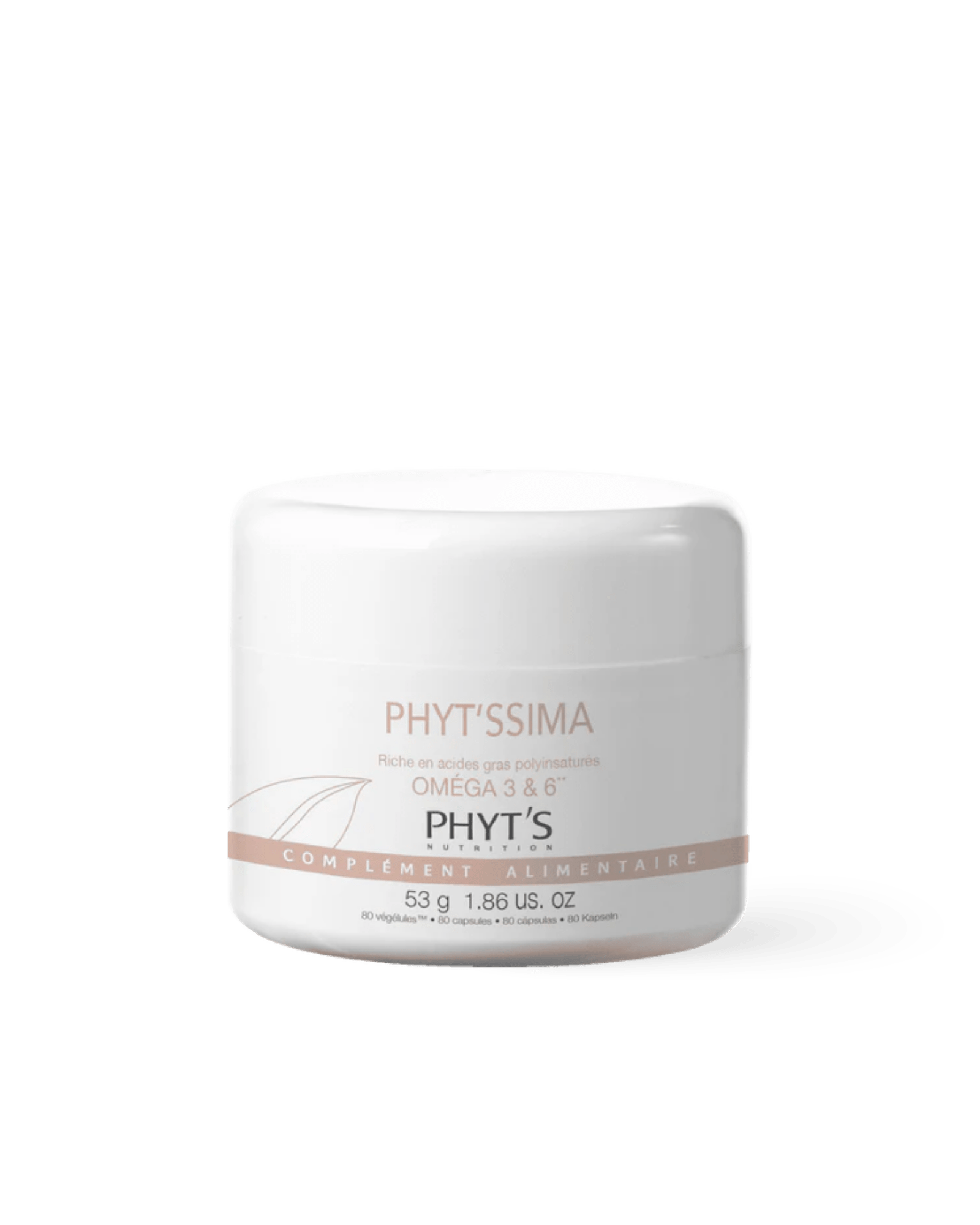 Phyt'ssima – Oméga 3 & 6 80 Kapseln - Supplements von Phyts bei Beautystore Schweiz