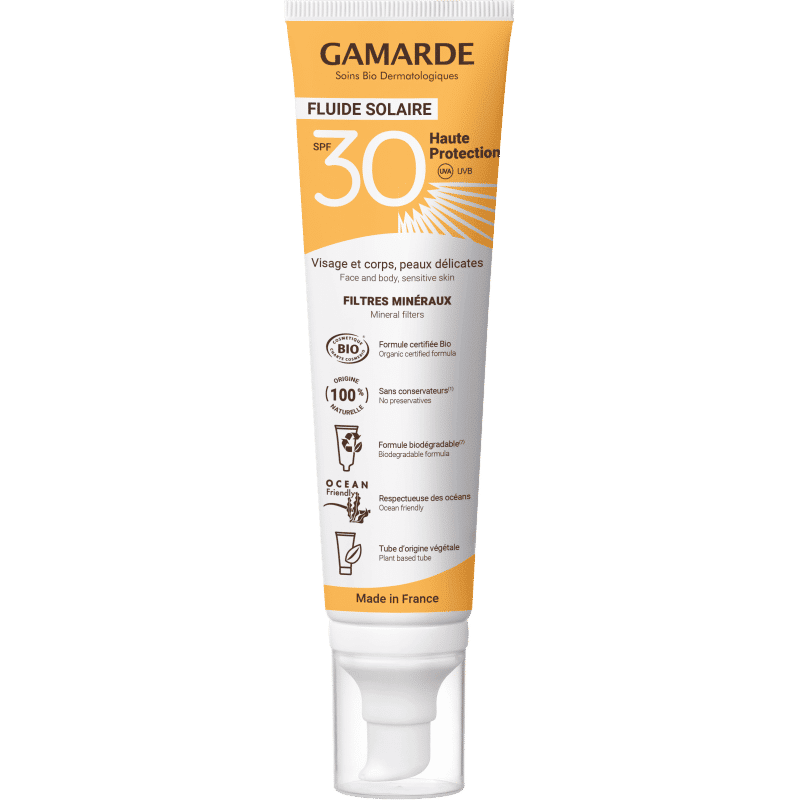 Fluide Solaire SPF 30 100ml – Solaire - Sonnenschutz von Gamarde bei Beautystore Schweiz