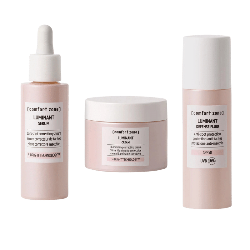 Beauty Routine Kit: Serum, Cream & Defense Fluid – Luminant - Set von Comfort Zone bei Beautystore Schweiz