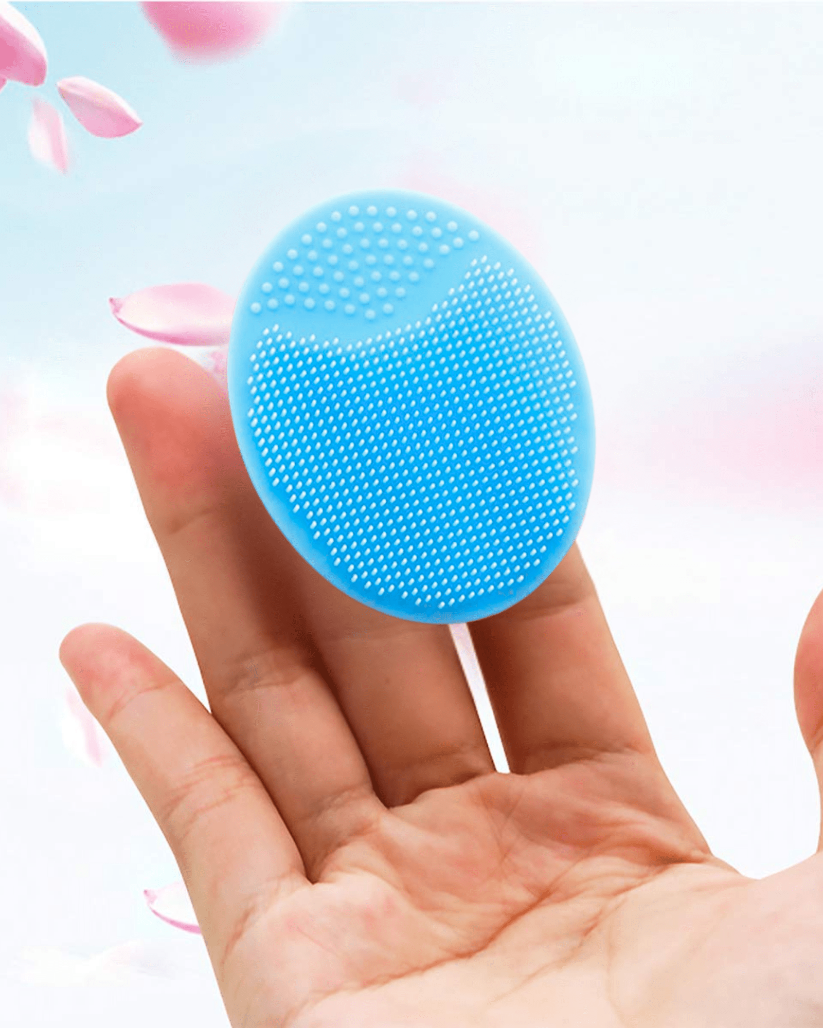Silikon Reinigungspad Blau - Tool von BIUTICS bei Beautystore Schweiz