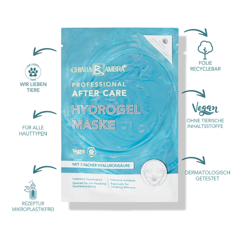 Professional Hydrogel Gesichtsmaske mit 7-facher Hyaluronsäure - Gesichtspflege von Chiara Ambra bei Beautystore Schweiz
