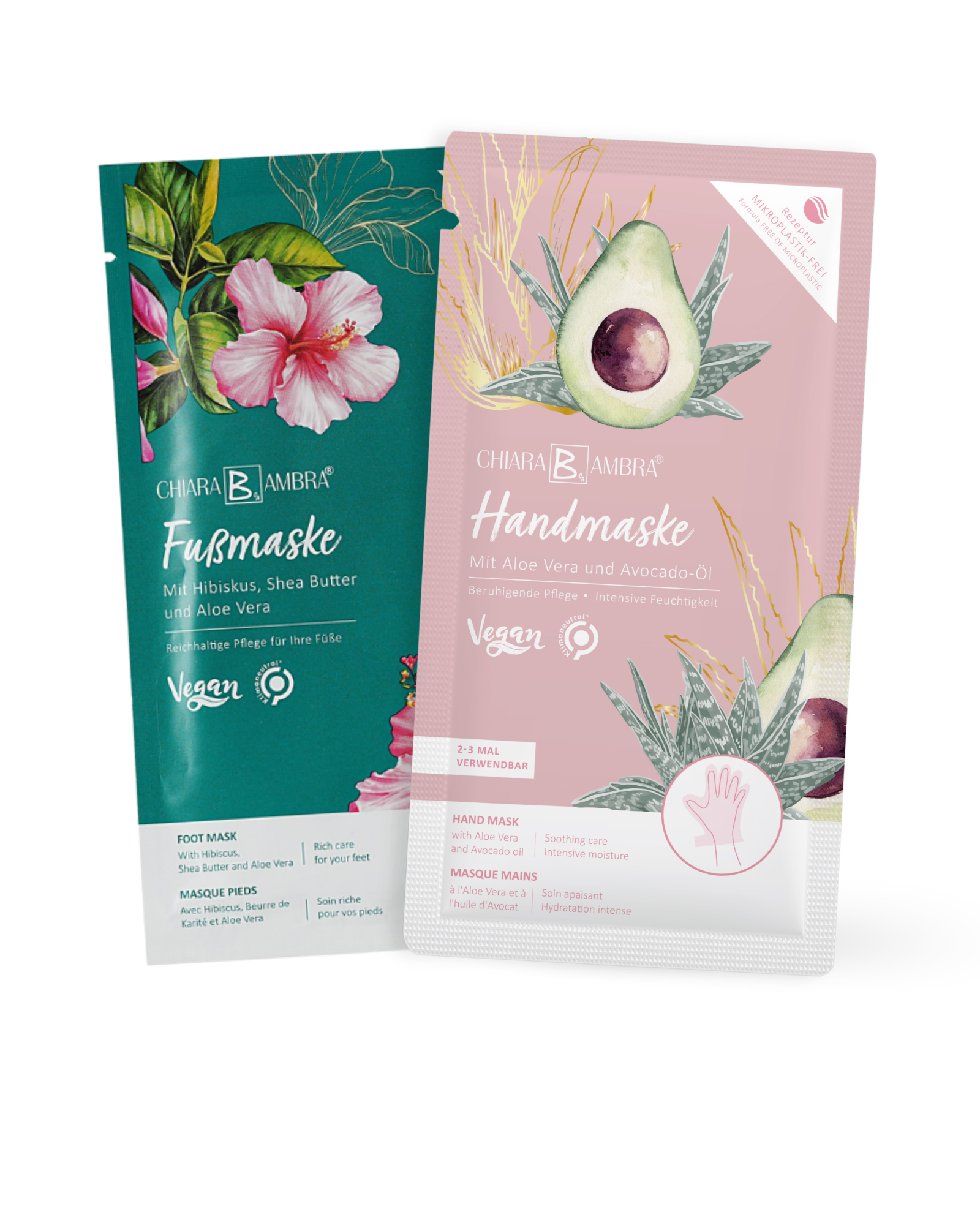Hand & Fuss Home Spa Set - Tuchmasken