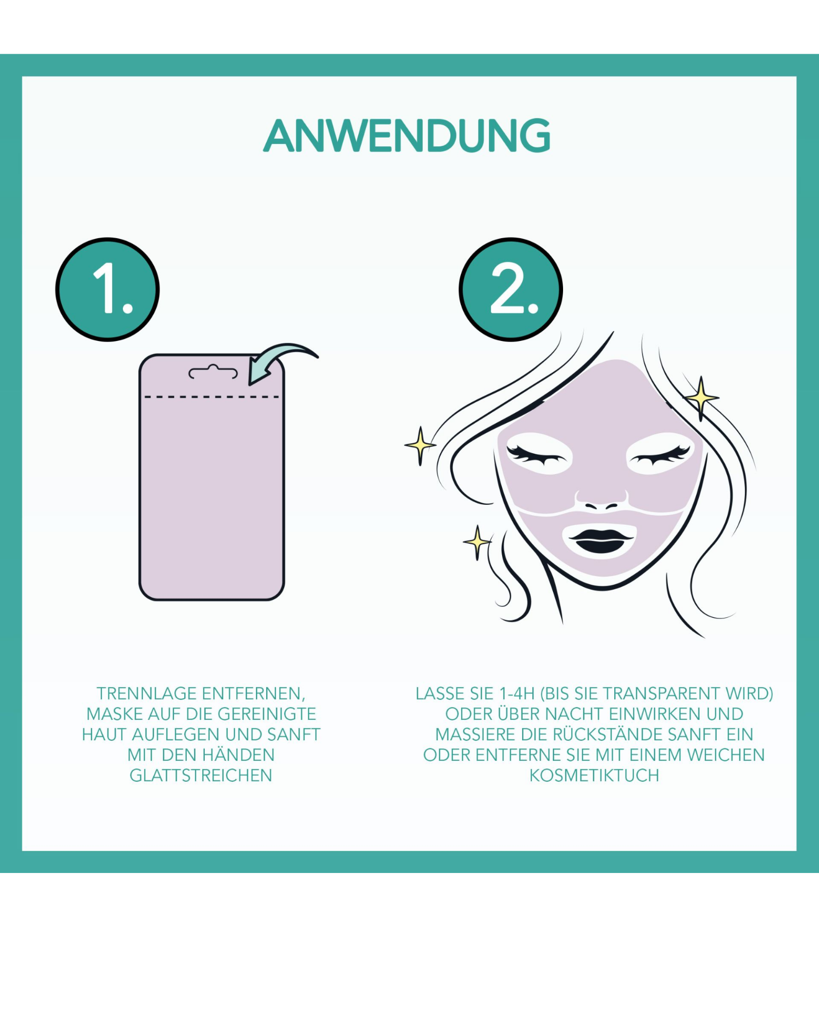 Pure Glow Glass Skin Collagen Maske