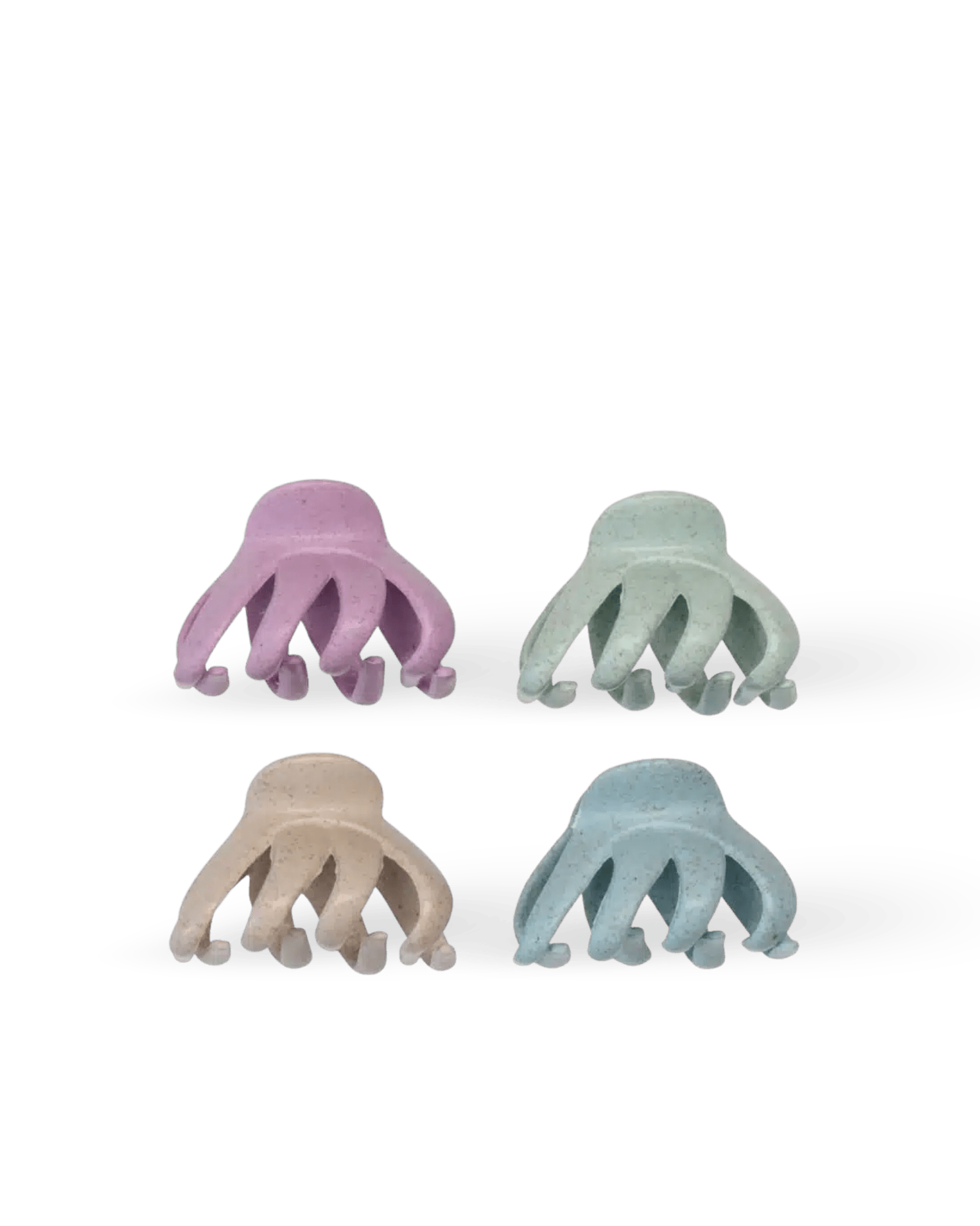 Stroh-Kunststoff Haarklammer-Set 4 cm 4 Stk - Tool von Chiara Ambra bei Beautystore Schweiz