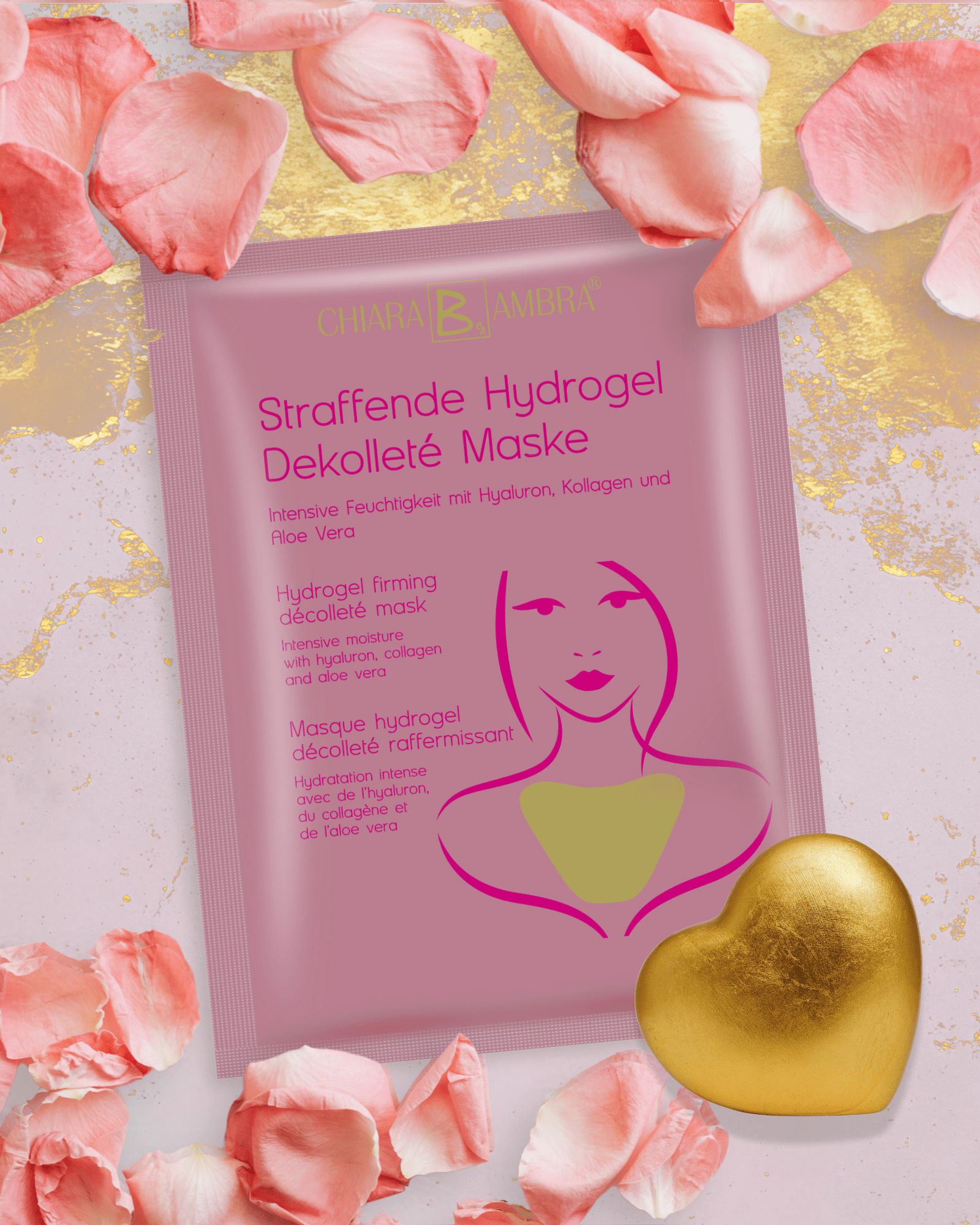 Straffende Hydrogel Dekolleté Maske - Körperpflege von Chiara Ambra bei Beautystore Schweiz