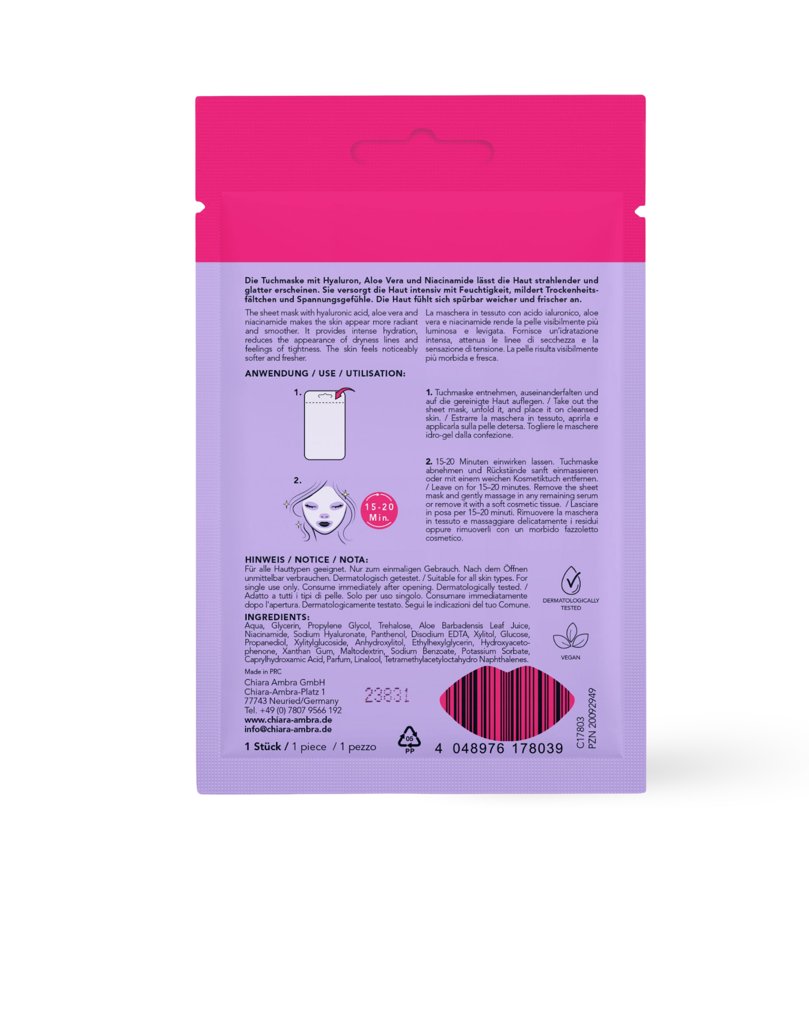 Shine Bright Tuchmaske