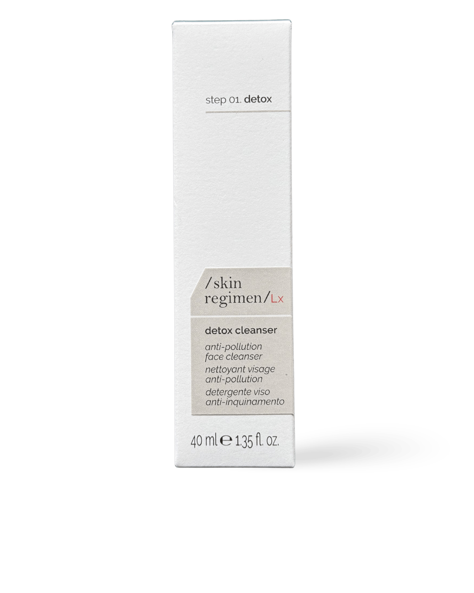 Detox Cleanser – Skin Regimen LX TRAVEL SIZE 40 ml - Gesichtsreinigung von Comfort Zone bei Beautystore Schweiz