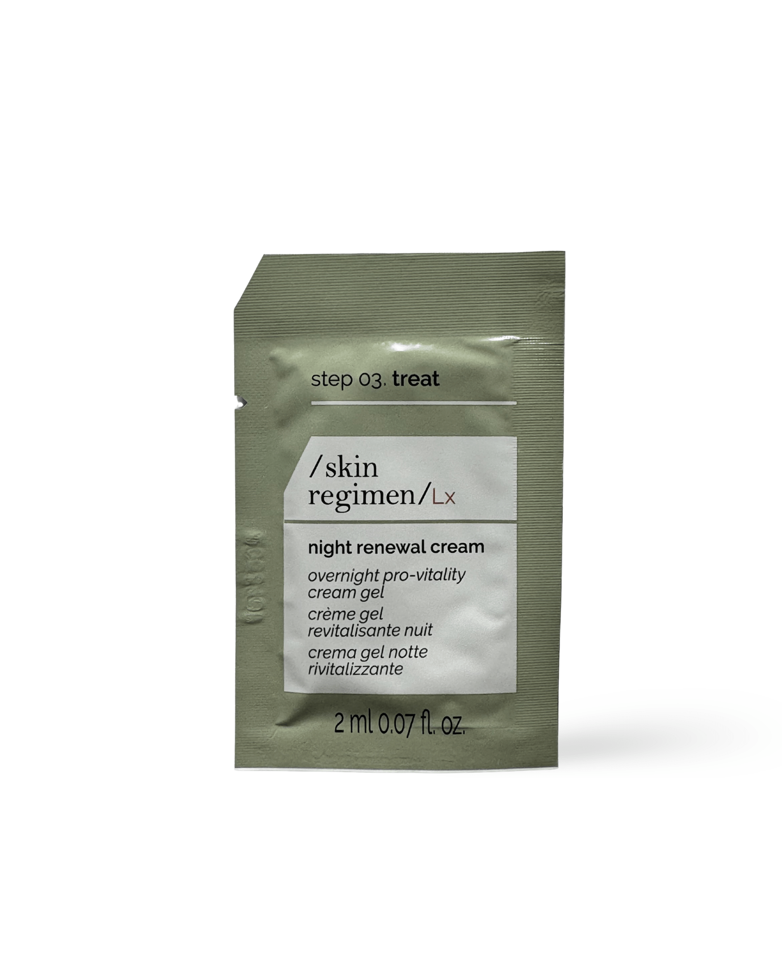 Night Renewal Cream – Skin Regimen LX PROBE 2 ml - Gesichtspflege von Comfort Zone bei Beautystore Schweiz
