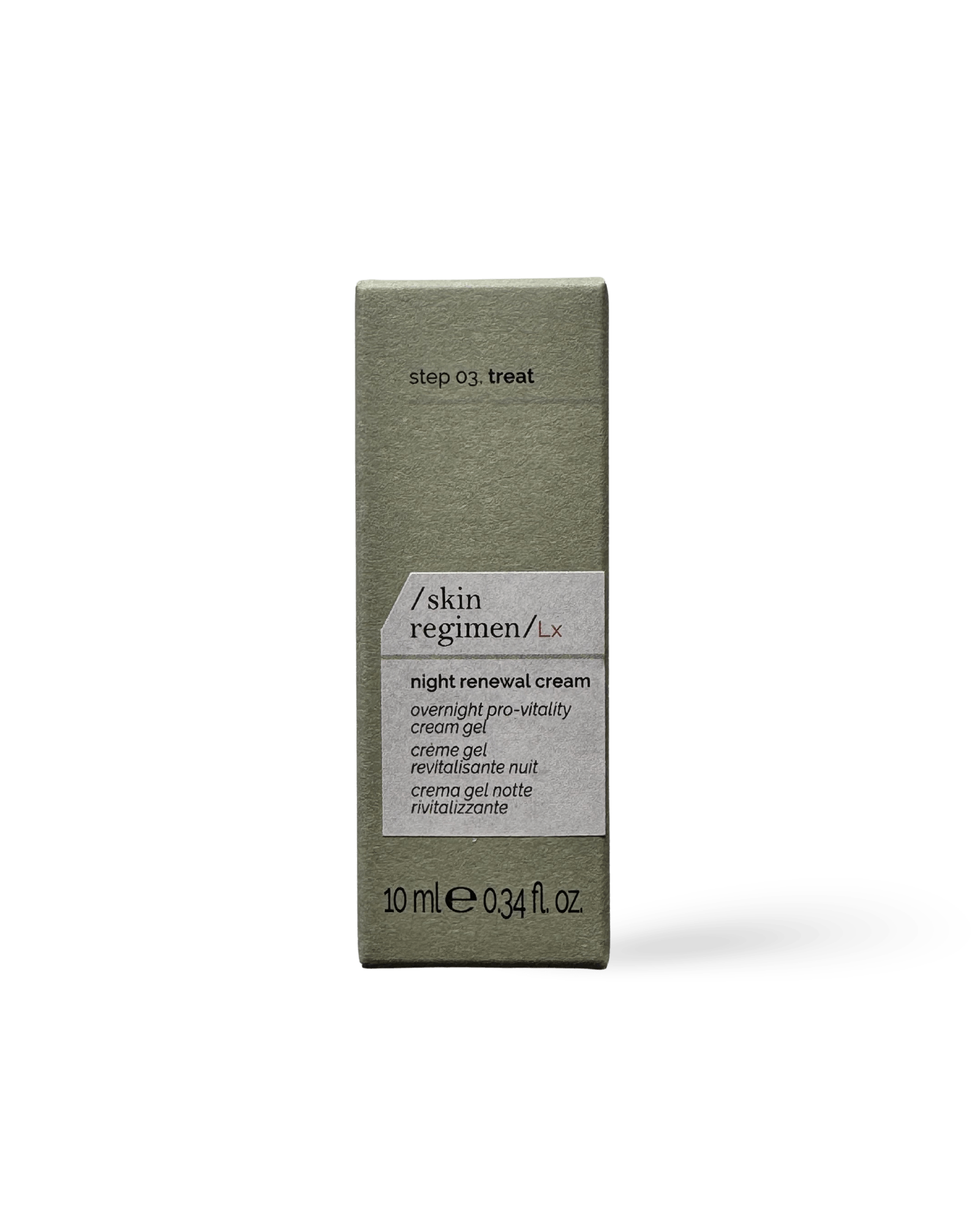 Night Renewal Cream – Skin Regimen LX TRAVEL SIZE 10 ml - Gesichtspflege von Comfort Zone bei Beautystore Schweiz