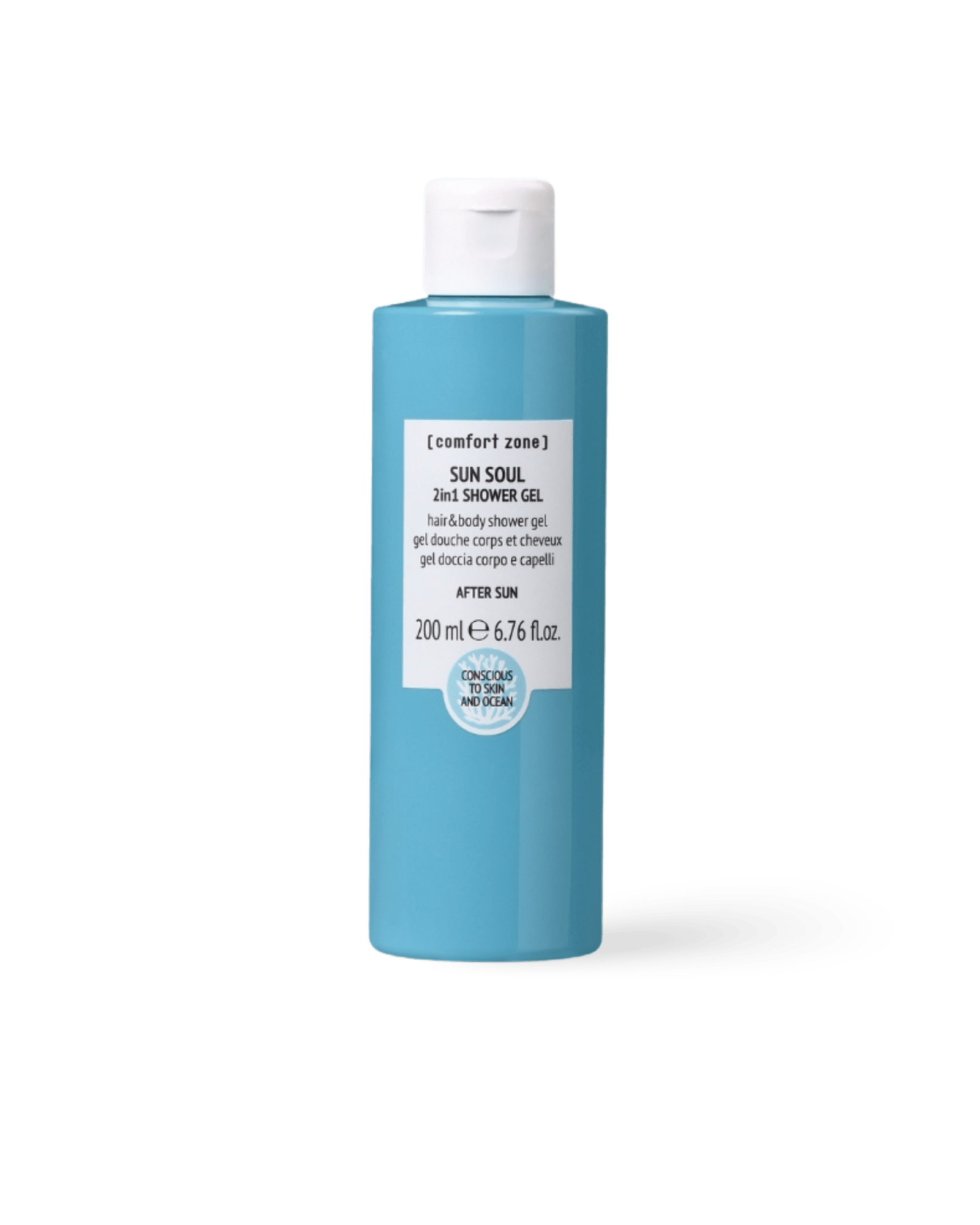 Sun Soul 2in1 Shower Gel 200 ml - Sonnenschutz von Comfort Zone bei Beautystore Schweiz