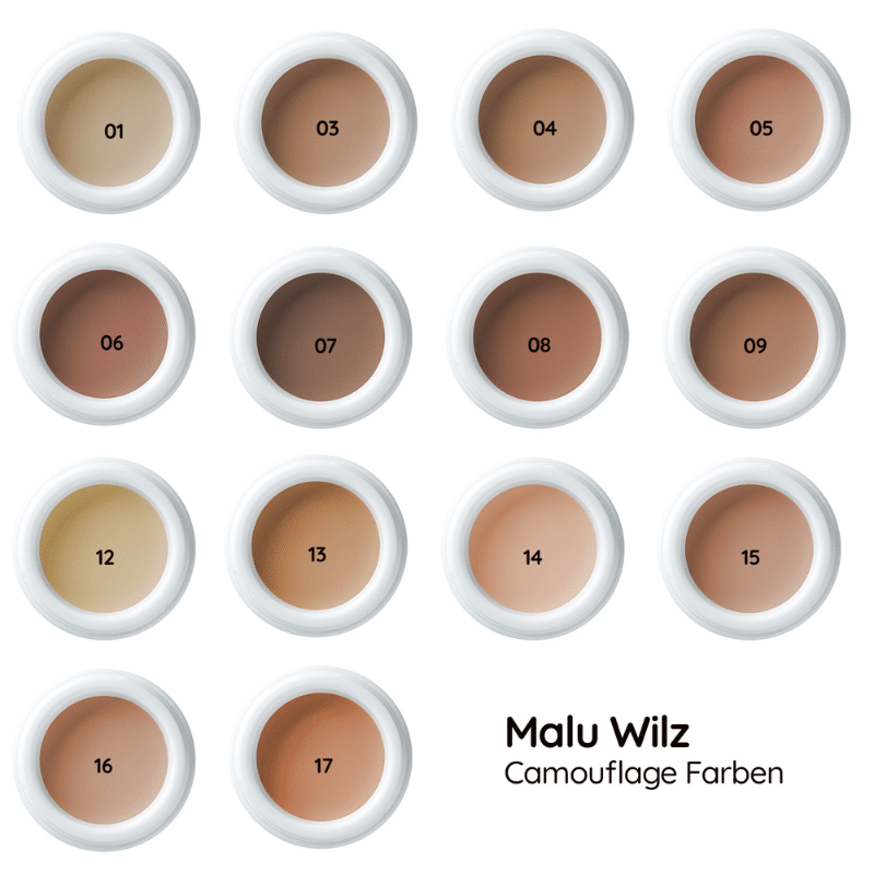 Camouflage Cream Ash Brown Breeze Nr.07 5g - Make-up von Malu Wilz bei Beautystore Schweiz