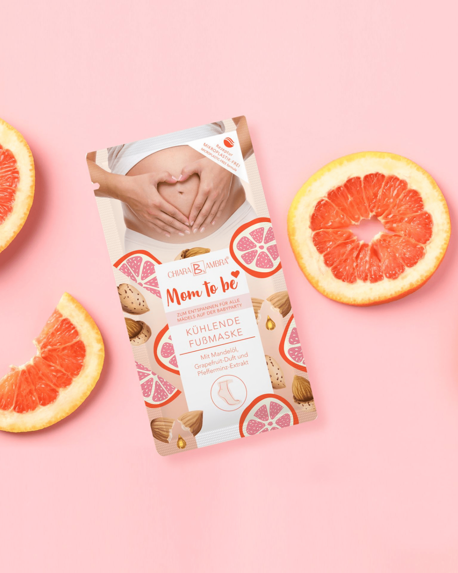 Kühlende Fussmaske "Mom to be" - Körperpflege von Chiara Ambra bei Beautystore Schweiz