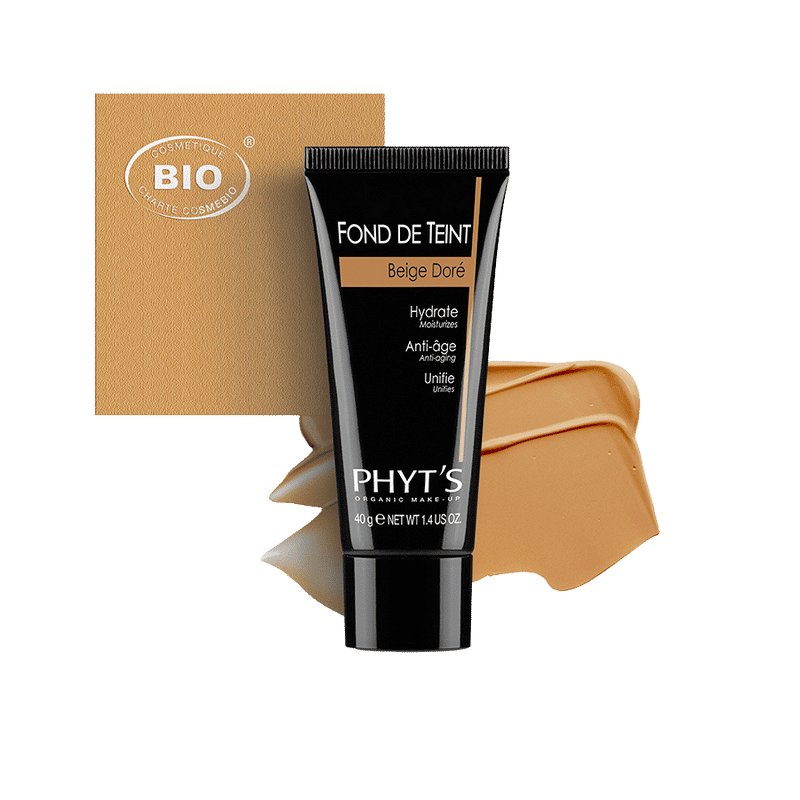 Fond de Teint Beige Doré 40g – Organic Make-up - von Phyts bei Beautystore Schweiz
