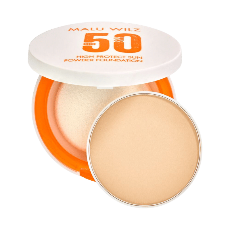 Malu Wilz Sun – High Protect Sun Powder Foundation SPF50 Nr. 60 cool beige (mittlere Nuance) - Make-up von Malu Wilz bei Beautystore Schweiz