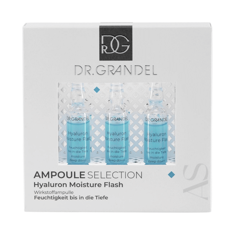 Hyaluron Moisture Flash Ampullen 3x3ml - von Dr. Grandel bei Beautystore Schweiz