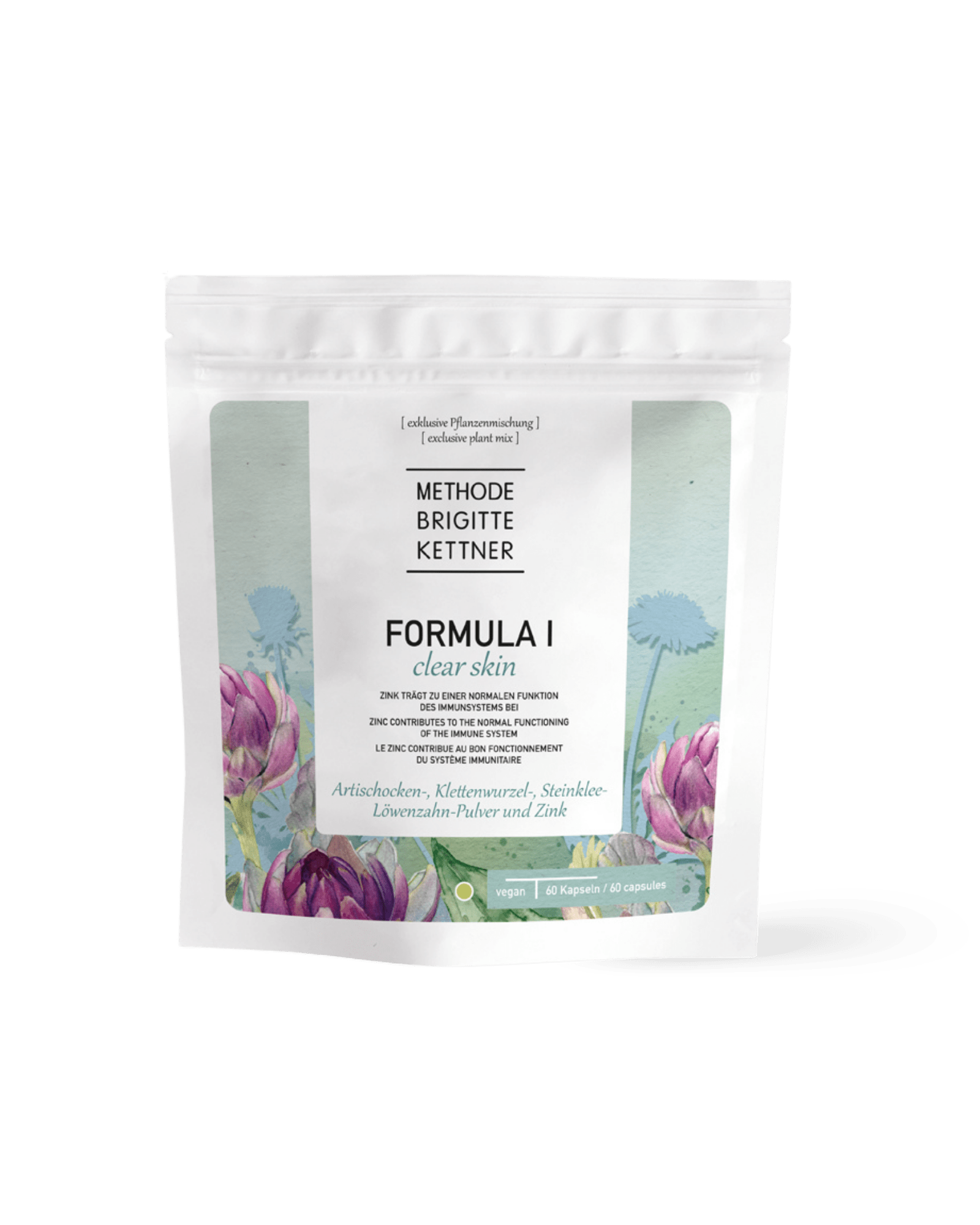 Formula I Clear-Skin 60 Kapseln – Nutricosmetics - Supplements von Methode Brigitte Kettner bei Beautystore Schweiz