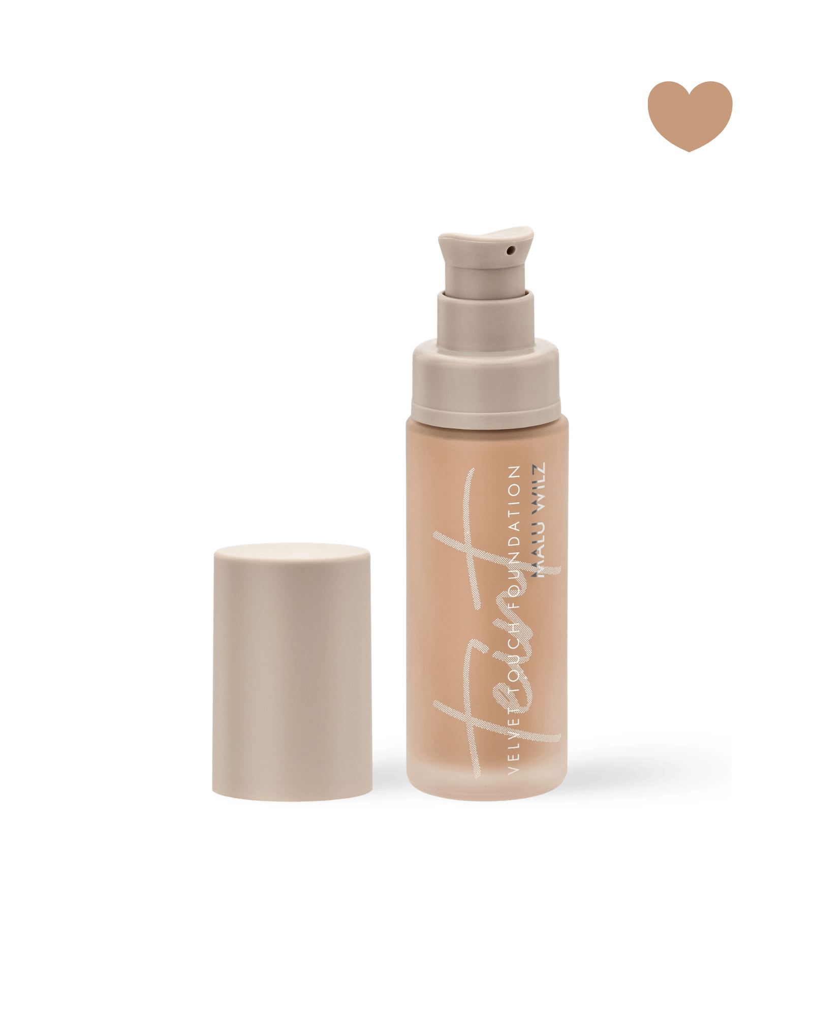 Malu Wilz Teint – Velvet Touch Foundation Delicious Toffee Beige No 12 - Make-up von Malu Wilz bei Beautystore Schweiz
