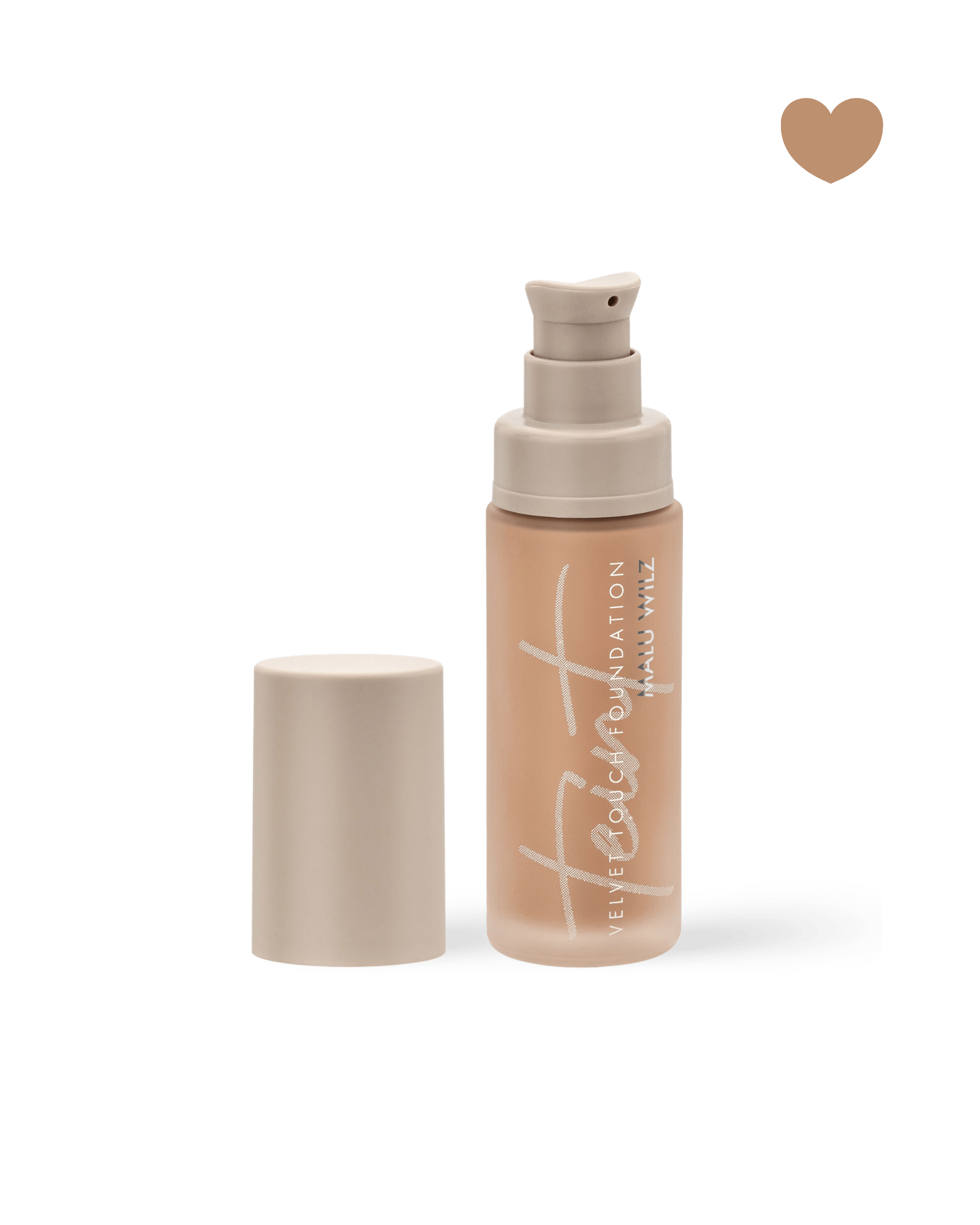 Malu Wilz Teint – Velvet Touch Foundation Deep Honey No 18 - Make-up von Malu Wilz bei Beautystore Schweiz