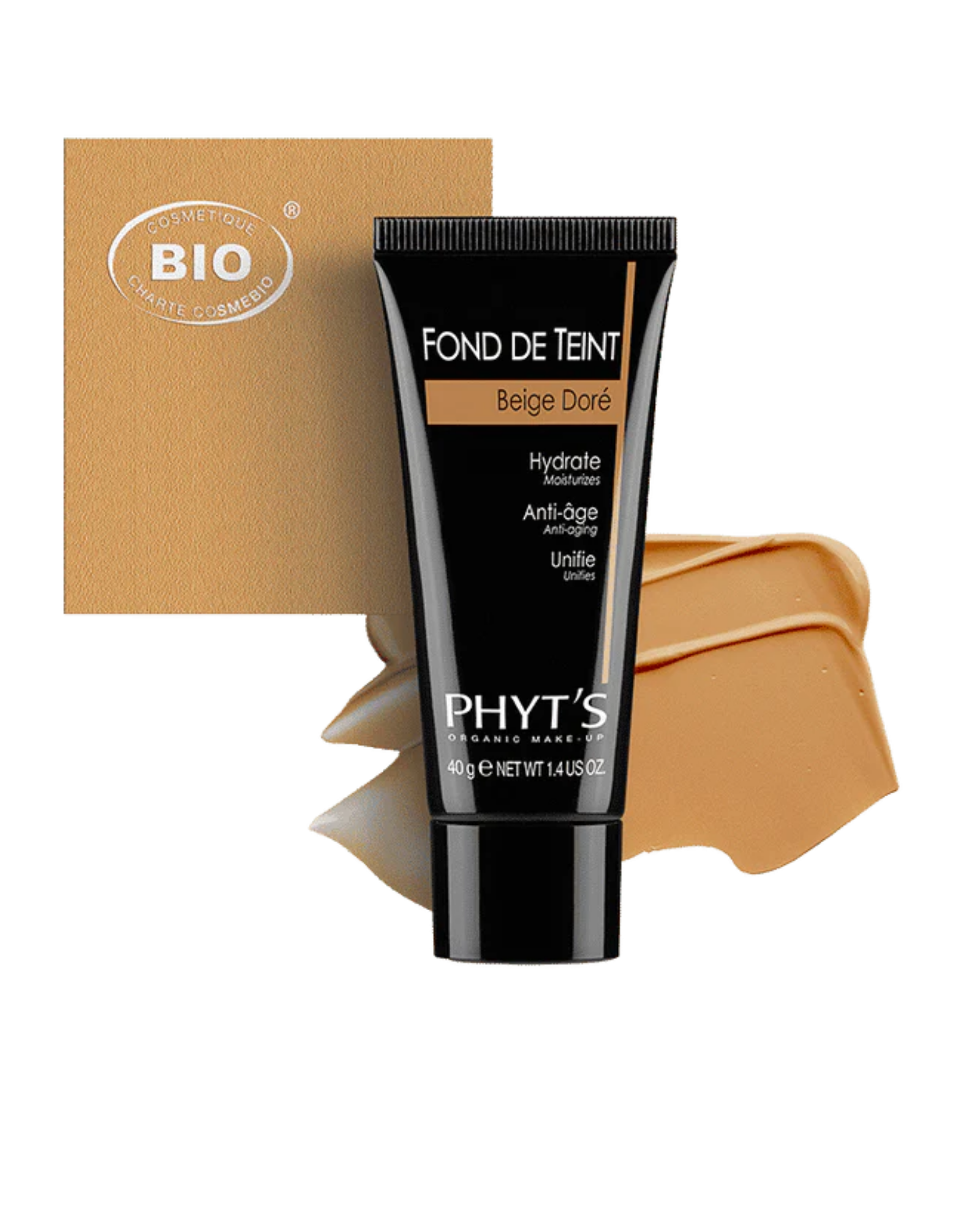 Phyt's Organic Make-up – Fond de Teint Beige Doré - von Phyts bei Beautystore Schweiz