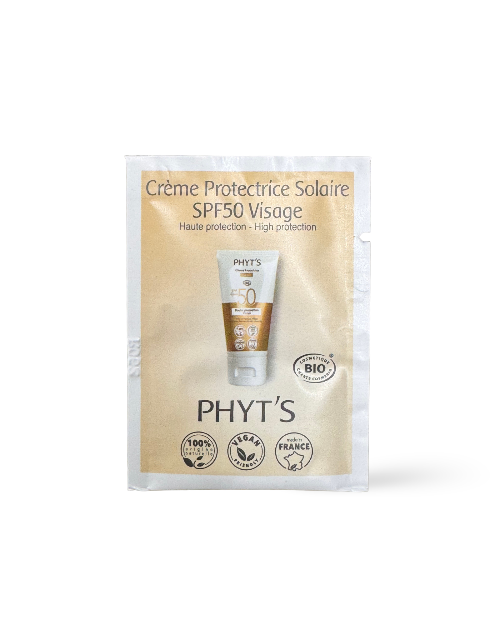 Phyt's Solaire – Crème Protectrice Solaire Visage SPF 50 PROBE 2 ml - Sonnenschutz von Phyts bei Beautystore Schweiz