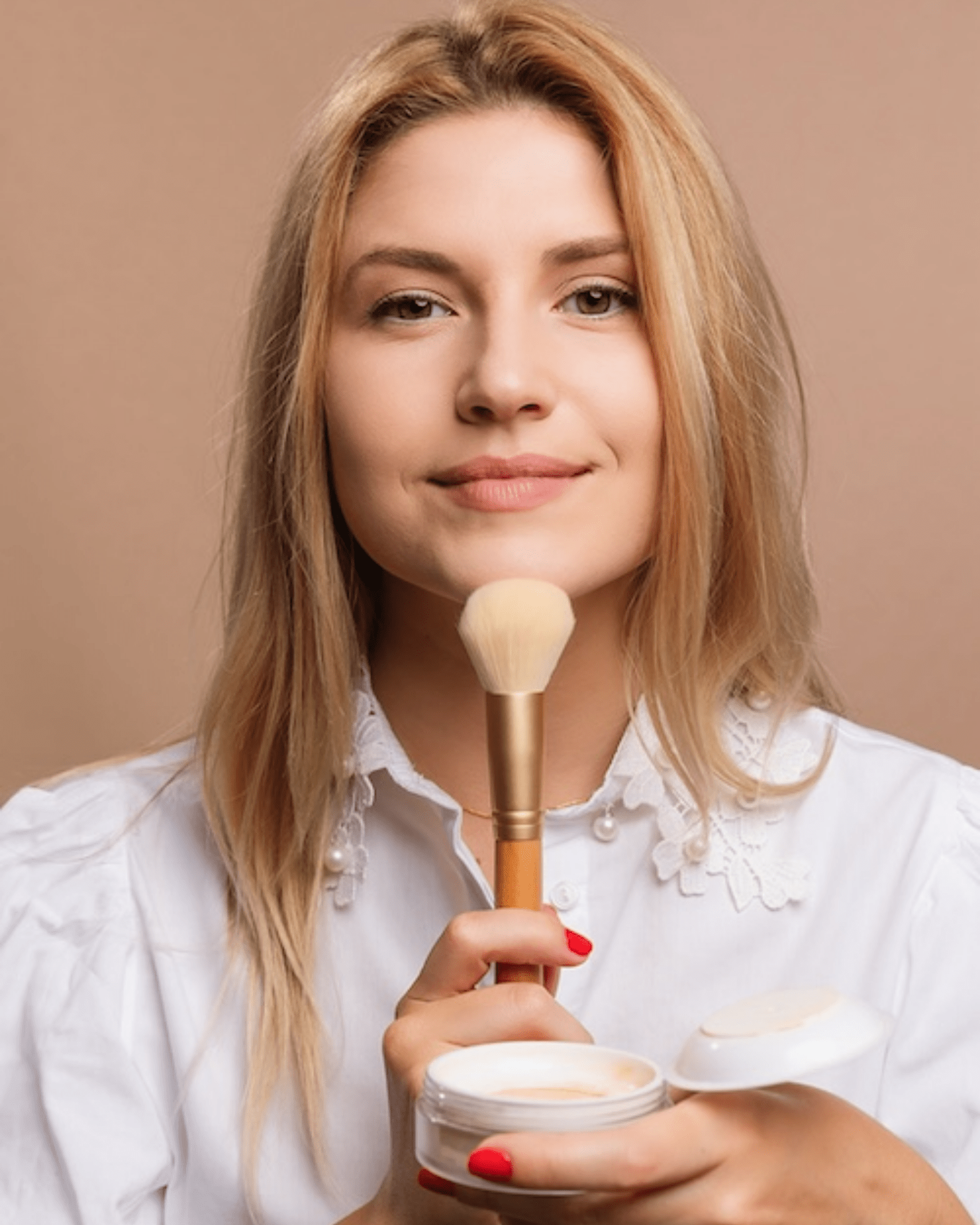 Mineral Loose Powder SPF 50+ MEDIUM - Make-up von RoseKin Cosmetics bei Beautystore Schweiz