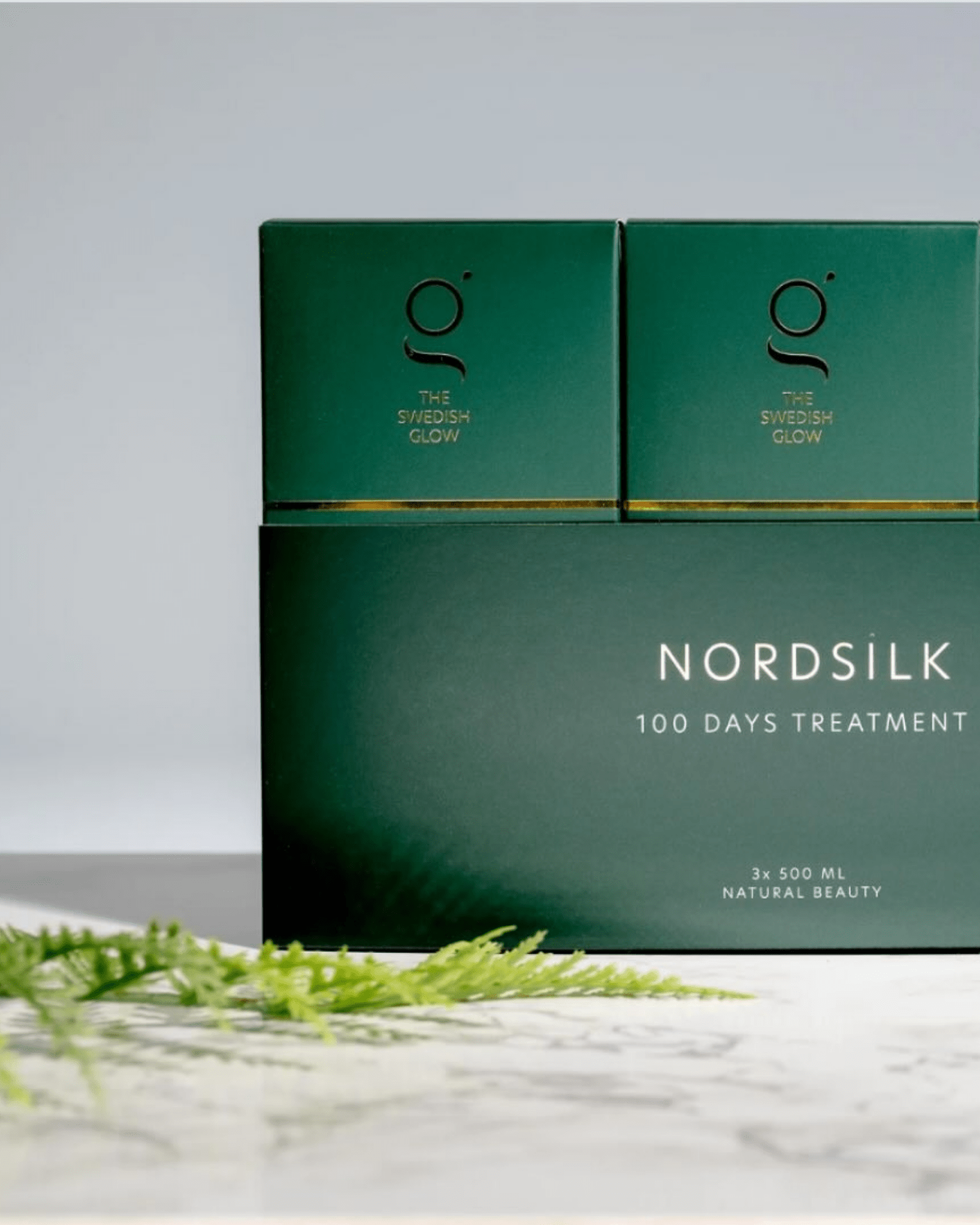 The Swedish Glow – Nordsilk 3x 500 ml (100 Tage Kur) - Supplements von The Swedish Glow bei Beautystore Schweiz