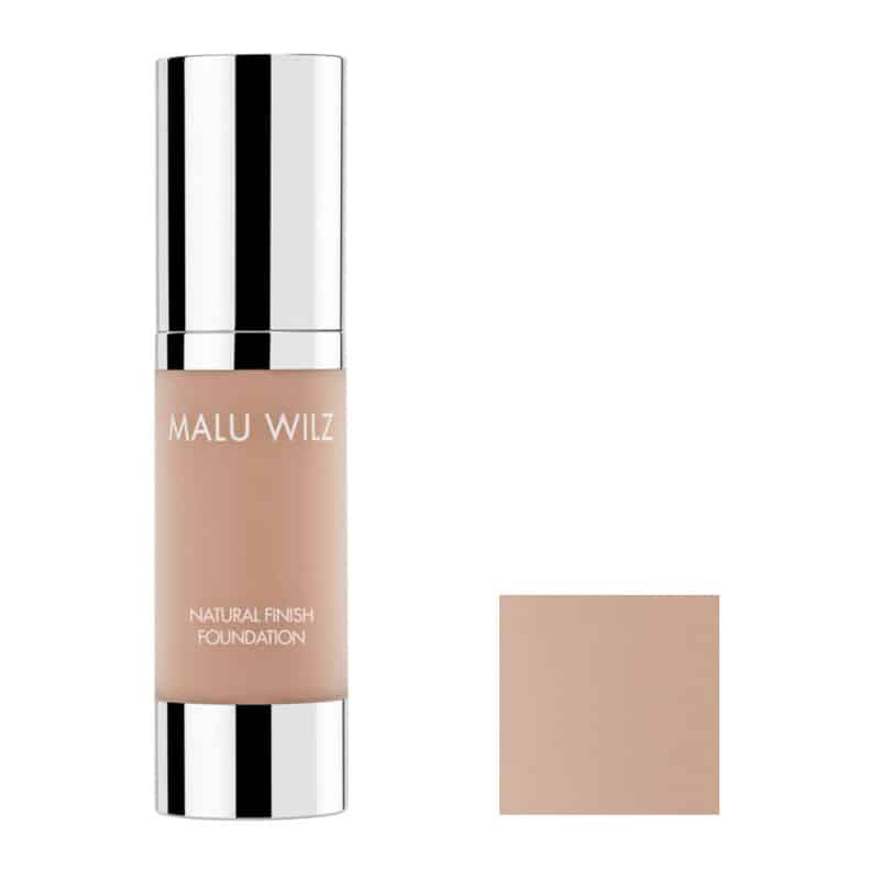 Natural Finish Foundation Nr.52 caramel 30ml - Make-up von Malu Wilz bei Beautystore Schweiz